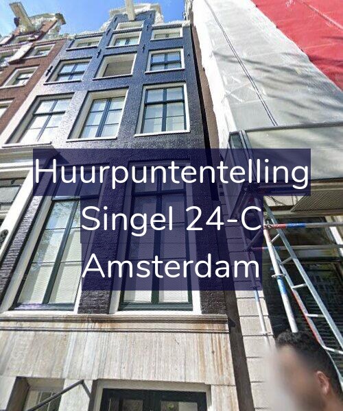 Foto gevel Huurpuntentelling voor Singel 24-C, Amsterdam