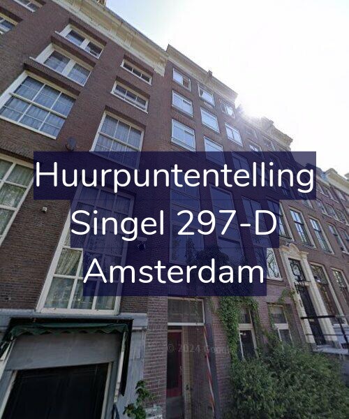 Foto gevel Huurpuntentelling voor Singel 297-D, Amsterdam