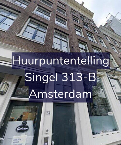Foto gevel Huurpuntentelling voor Singel 313-B, Amsterdam