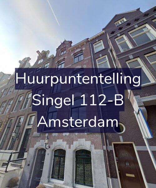 Foto gevel Huurpuntentelling voor Singel 112-B, Amsterdam