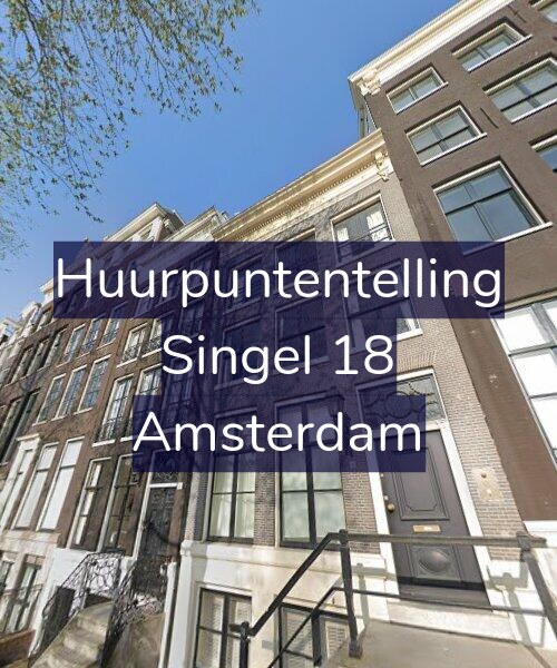 Foto gevel Huurpuntentelling voor Singel 18, Amsterdam