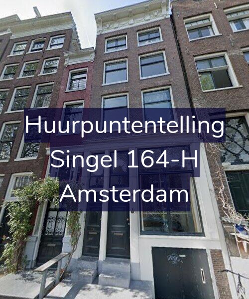 Foto gevel Huurpuntentelling voor Singel 164-H, Amsterdam
