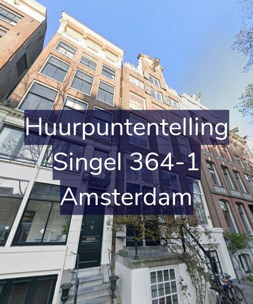 Foto gevel Huurpuntentelling voor Singel 364-1, Amsterdam
