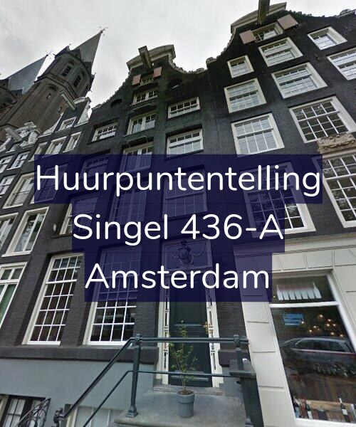 Foto gevel Huurpuntentelling voor Singel 436-A, Amsterdam