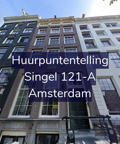 Foto gevel Huurpuntentelling voor Singel 121-A, Amsterdam