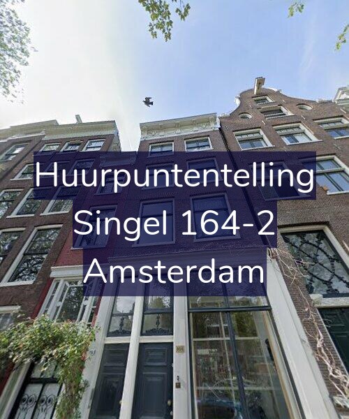 Foto gevel Huurpuntentelling voor Singel 164-2, Amsterdam