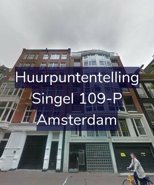 Foto gevel Huurpuntentelling voor Singel 109-P, Amsterdam