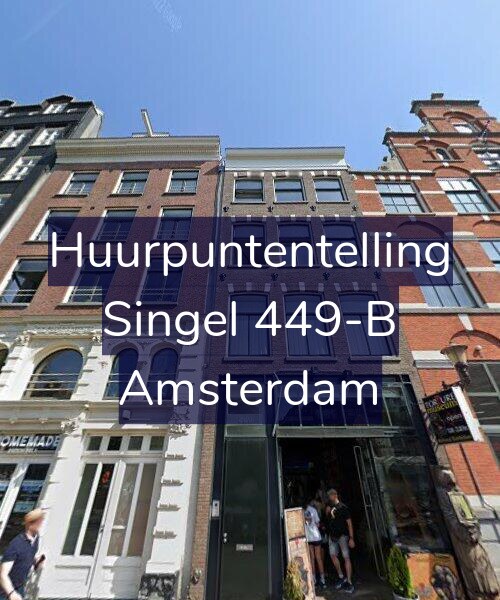 Foto gevel Huurpuntentelling voor Singel 449-B, Amsterdam