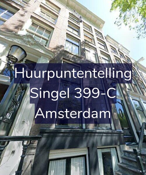 Foto gevel Huurpuntentelling voor Singel 399-C, Amsterdam