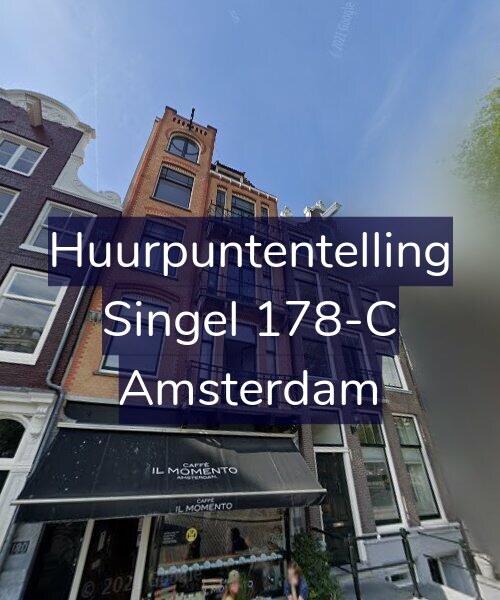 Foto gevel Huurpuntentelling voor Singel 178-C, Amsterdam