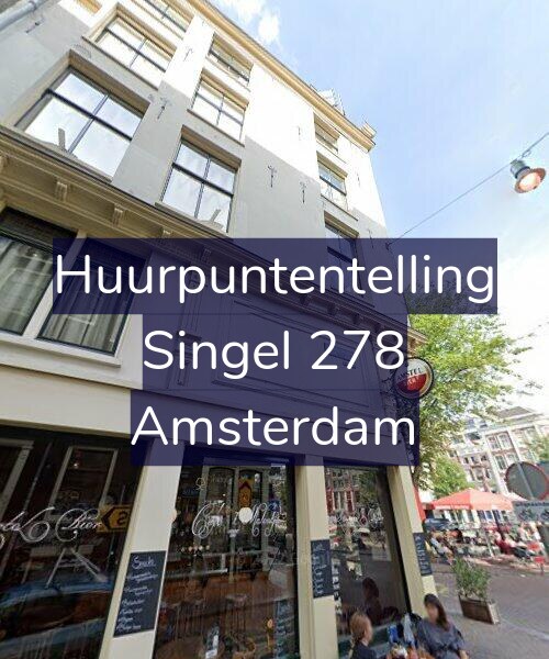 Foto gevel Huurpuntentelling voor Singel 278, Amsterdam