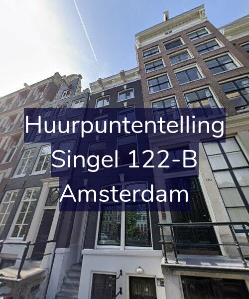 Foto gevel Huurpuntentelling voor Singel 122-B, Amsterdam