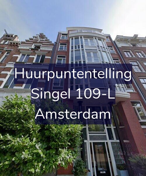 Foto gevel Huurpuntentelling voor Singel 109-L, Amsterdam