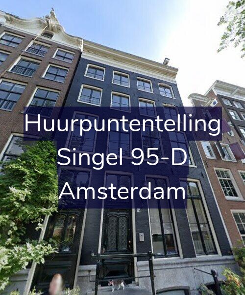 Foto gevel Huurpuntentelling voor Singel 95-D, Amsterdam