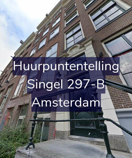 Foto gevel Huurpuntentelling voor Singel 297-B, Amsterdam