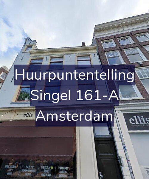 Foto gevel Huurpuntentelling voor Singel 161-A, Amsterdam