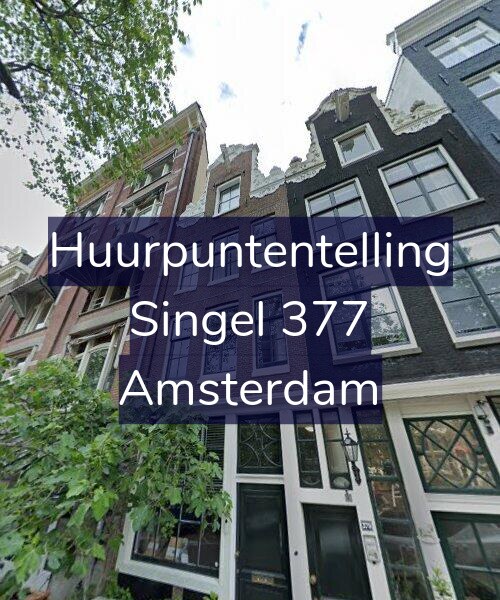 Foto gevel Huurpuntentelling voor Singel 377, Amsterdam