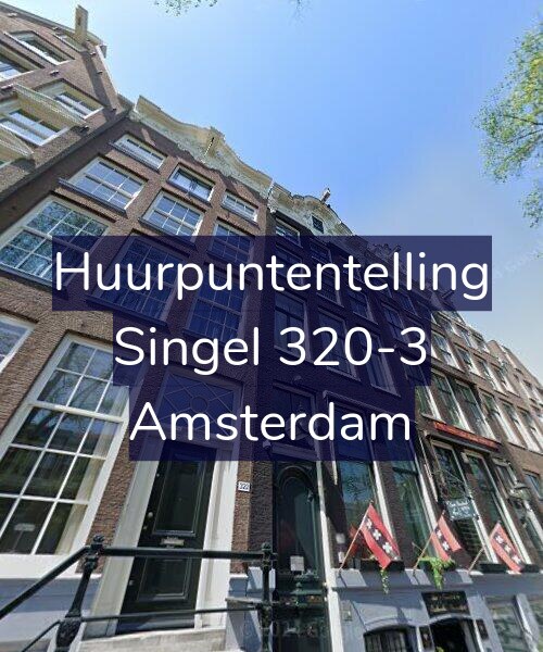 Foto gevel Huurpuntentelling voor Singel 320-3, Amsterdam