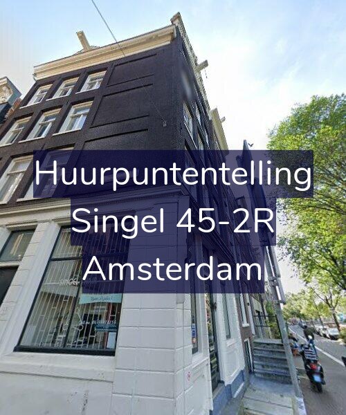 Foto gevel Huurpuntentelling voor Singel 45-2R, Amsterdam