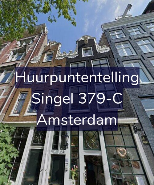 Foto gevel Huurpuntentelling voor Singel 379-C, Amsterdam