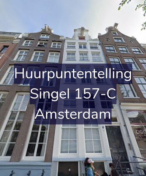Foto gevel Huurpuntentelling voor Singel 157-C, Amsterdam