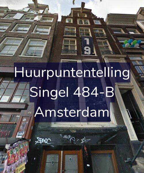 Foto gevel Huurpuntentelling voor Singel 484-B, Amsterdam