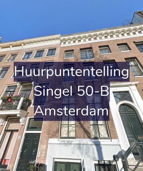 Foto gevel Huurpuntentelling voor Singel 50-B, Amsterdam