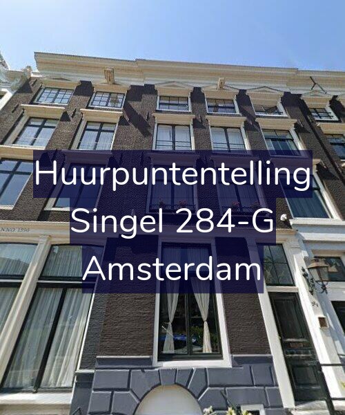Foto gevel Huurpuntentelling voor Singel 284-G, Amsterdam