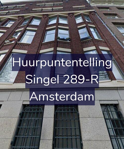 Foto gevel Huurpuntentelling voor Singel 289-R, Amsterdam