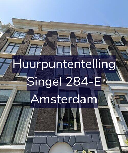 Foto gevel Huurpuntentelling voor Singel 284-E, Amsterdam