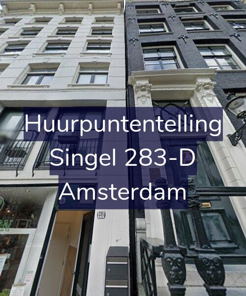 Foto gevel Huurpuntentelling voor Singel 283-D, Amsterdam