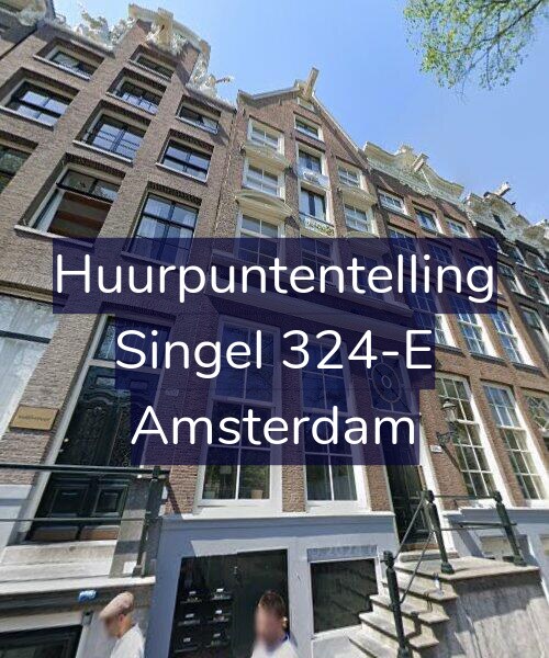 Foto gevel Huurpuntentelling voor Singel 324-E, Amsterdam