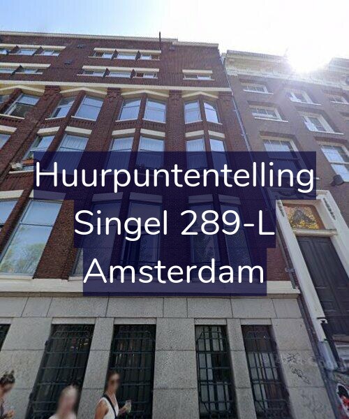 Foto gevel Huurpuntentelling voor Singel 289-L, Amsterdam