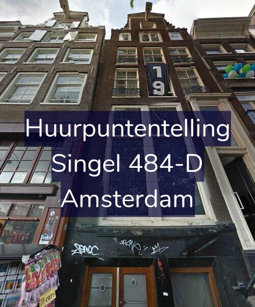 Foto gevel Huurpuntentelling voor Singel 484-D, Amsterdam