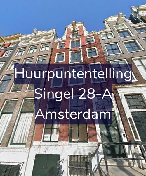Foto gevel Huurpuntentelling voor Singel 28-A, Amsterdam