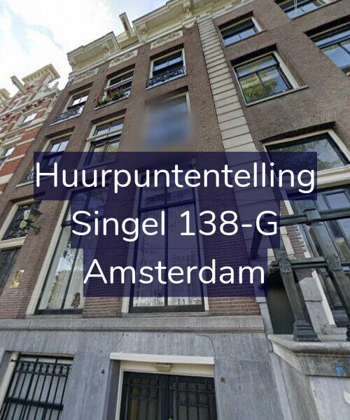 Foto gevel Huurpuntentelling voor Singel 138-G, Amsterdam