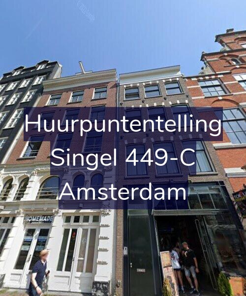 Foto gevel Huurpuntentelling voor Singel 449-C, Amsterdam