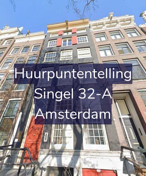 Foto gevel Huurpuntentelling voor Singel 32-A, Amsterdam