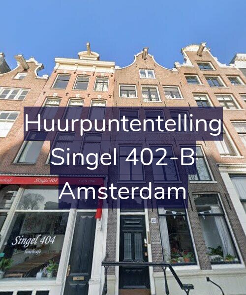 Foto gevel Huurpuntentelling voor Singel 402-B, Amsterdam
