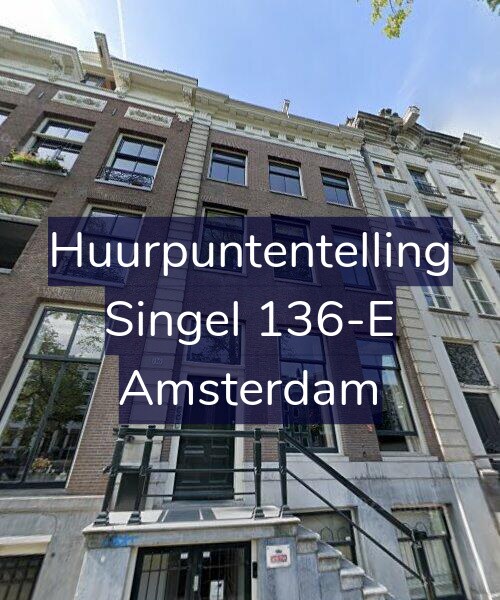 Foto gevel Huurpuntentelling voor Singel 136-E, Amsterdam