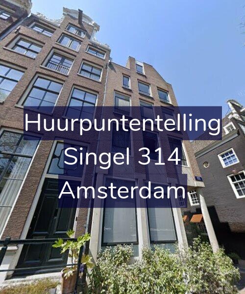 Foto gevel Huurpuntentelling voor Singel 314, Amsterdam