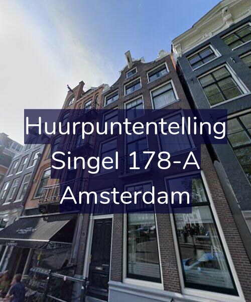 Foto gevel Huurpuntentelling voor Singel 178-A, Amsterdam