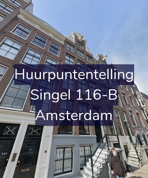 Foto gevel Huurpuntentelling voor Singel 116-B, Amsterdam