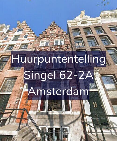 Foto gevel Huurpuntentelling voor Singel 62-2A, Amsterdam