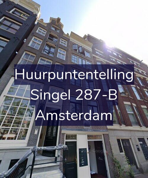 Foto gevel Huurpuntentelling voor Singel 287-B, Amsterdam