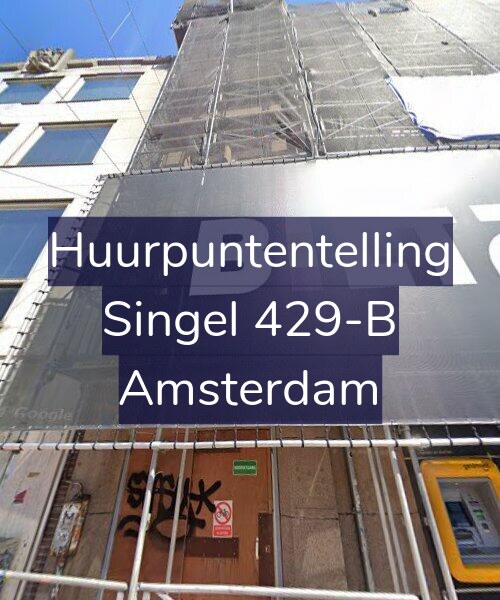 Foto gevel Huurpuntentelling voor Singel 429-B, Amsterdam