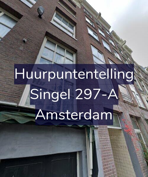 Foto gevel Huurpuntentelling voor Singel 297-A, Amsterdam