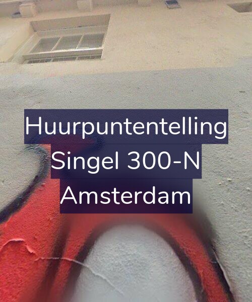 Foto gevel Huurpuntentelling voor Singel 300-N, Amsterdam