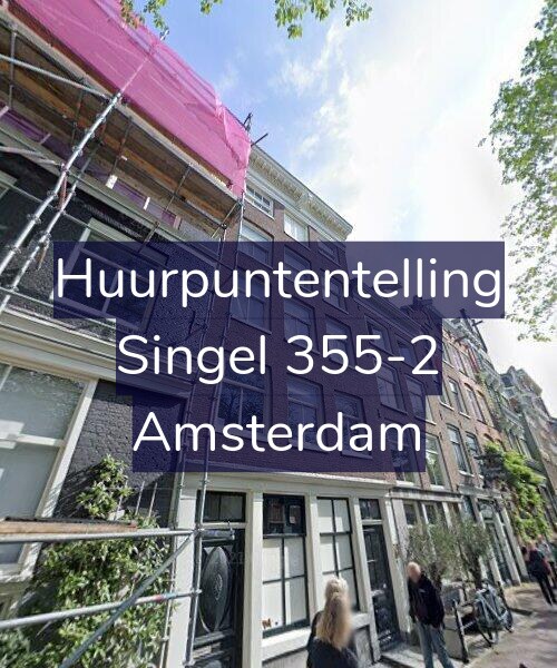 Foto gevel Huurpuntentelling voor Singel 355-2, Amsterdam