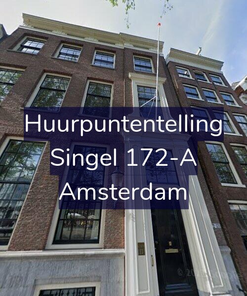 Foto gevel Huurpuntentelling voor Singel 172-A, Amsterdam